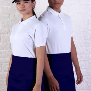 color half apron navy