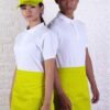 color half apron yellow