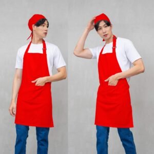 Apron & Topi Pirates Merah
