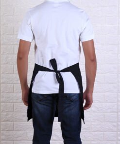 apron pinggang belakang hitam