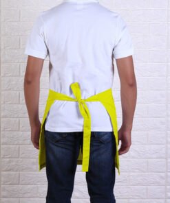apron pinggang belakang kuning