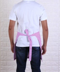 apron pinggang belakang pink