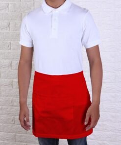 celemek pingang waiters merah