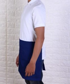 celemek setengah badan samping navy