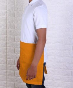 celemek setengah badan samping orange