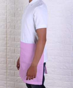 celemek setengah badan samping pink