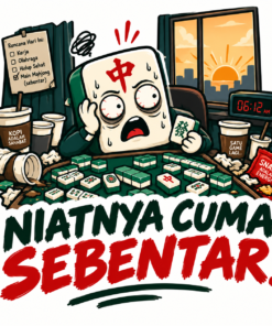 Alternative view of Kaos Mahjong NIAT NYA CUMA SEBENTAR