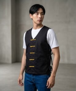 Chinese vest All size  Rompi mahjong Custom printing logo - Gambar 9