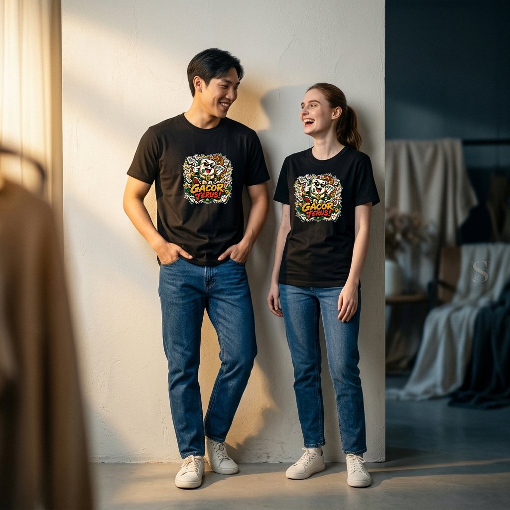 Kaos Mahjong GACOR TERUS - Gambar 3