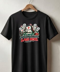 Kaos Mahjong LAGI HOKI JANGAN GANGGU
